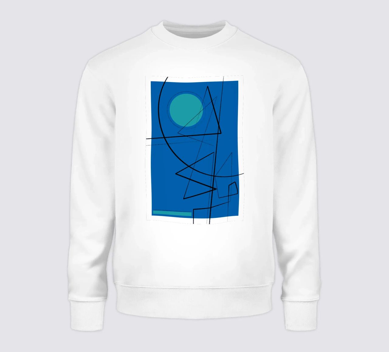 Angular Lines No 19 felpa da treechild