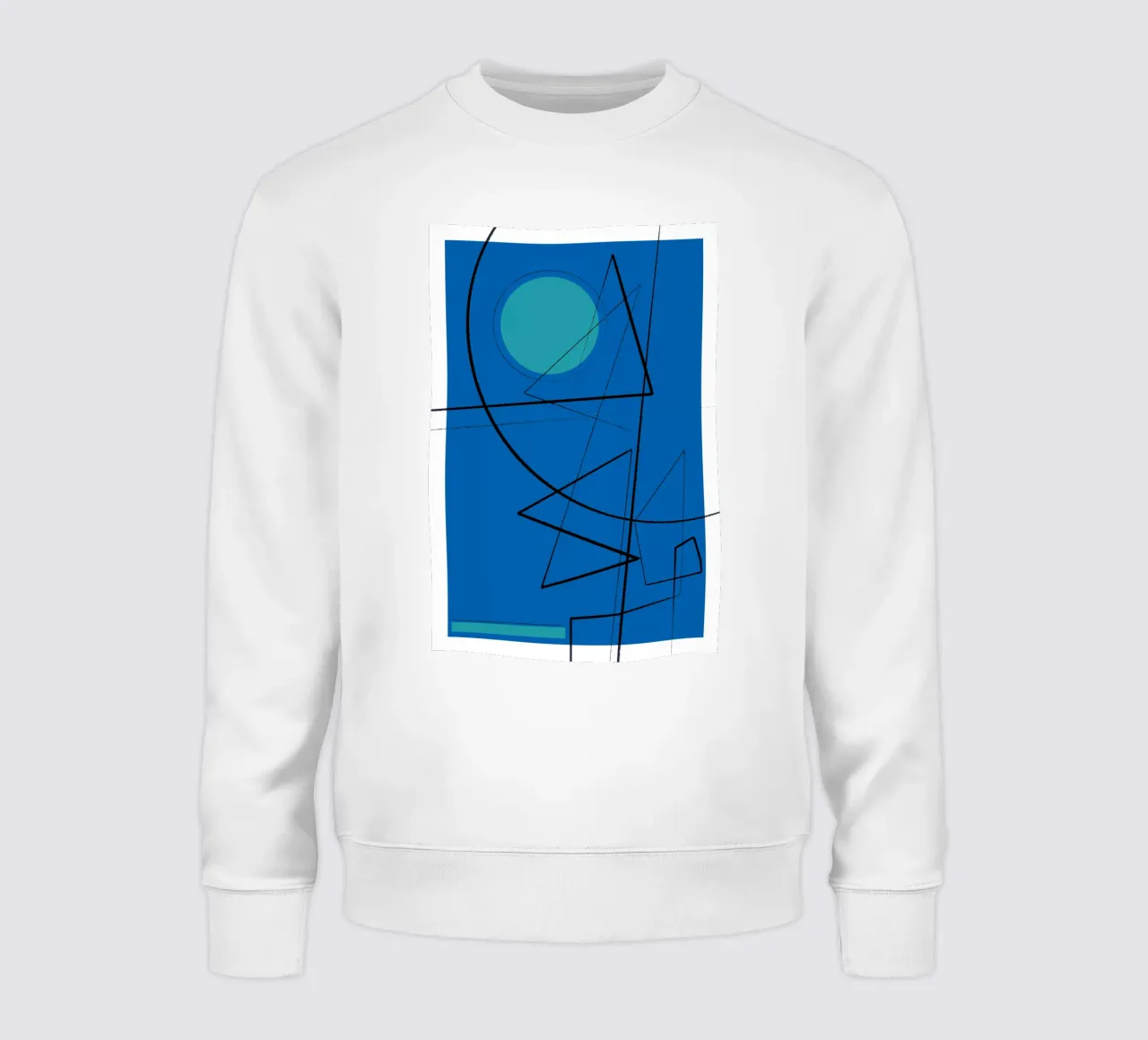 Angular Lines No 19 felpa da treechild