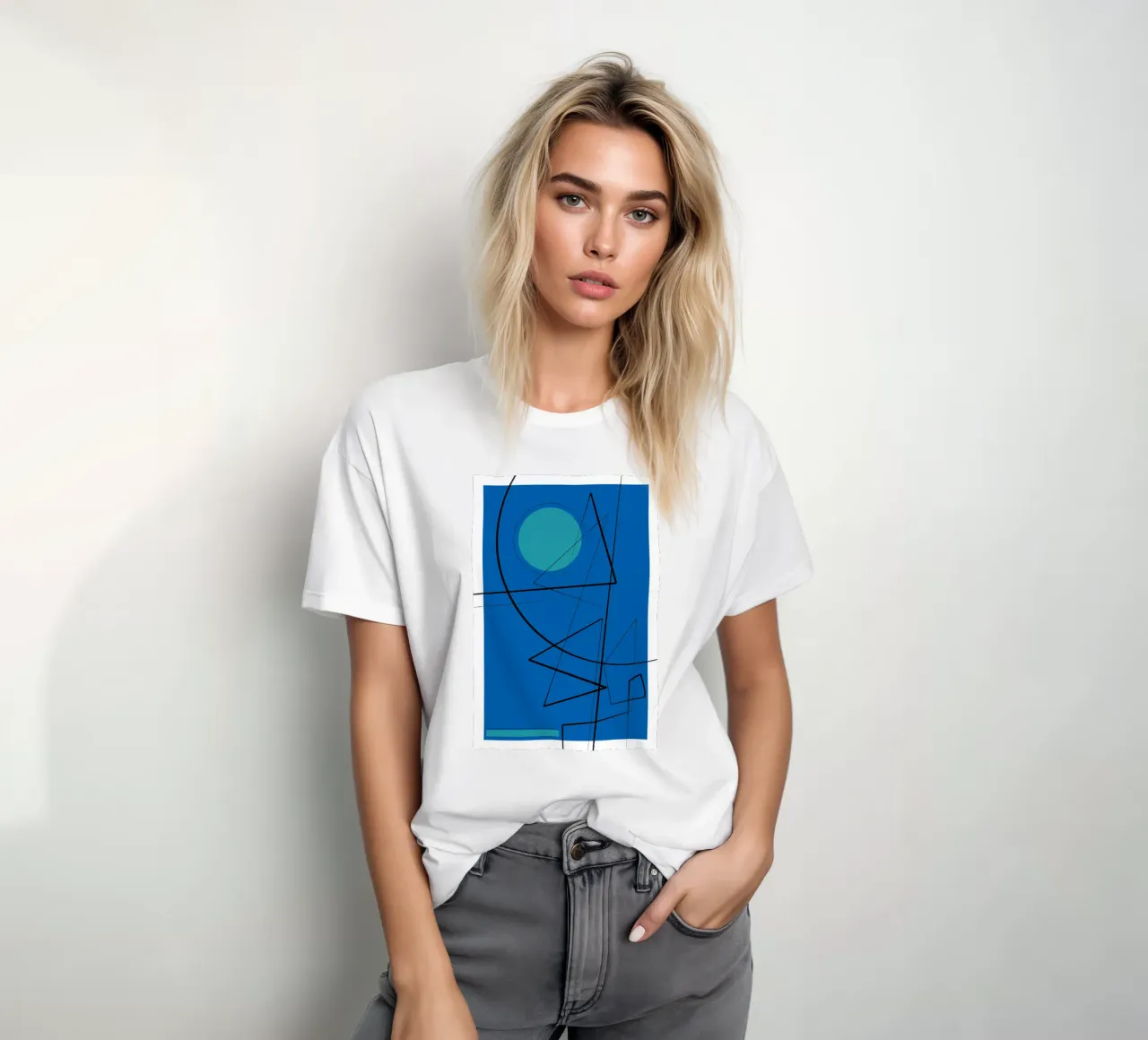 Angular Lines No 19 t-shirt da treechild