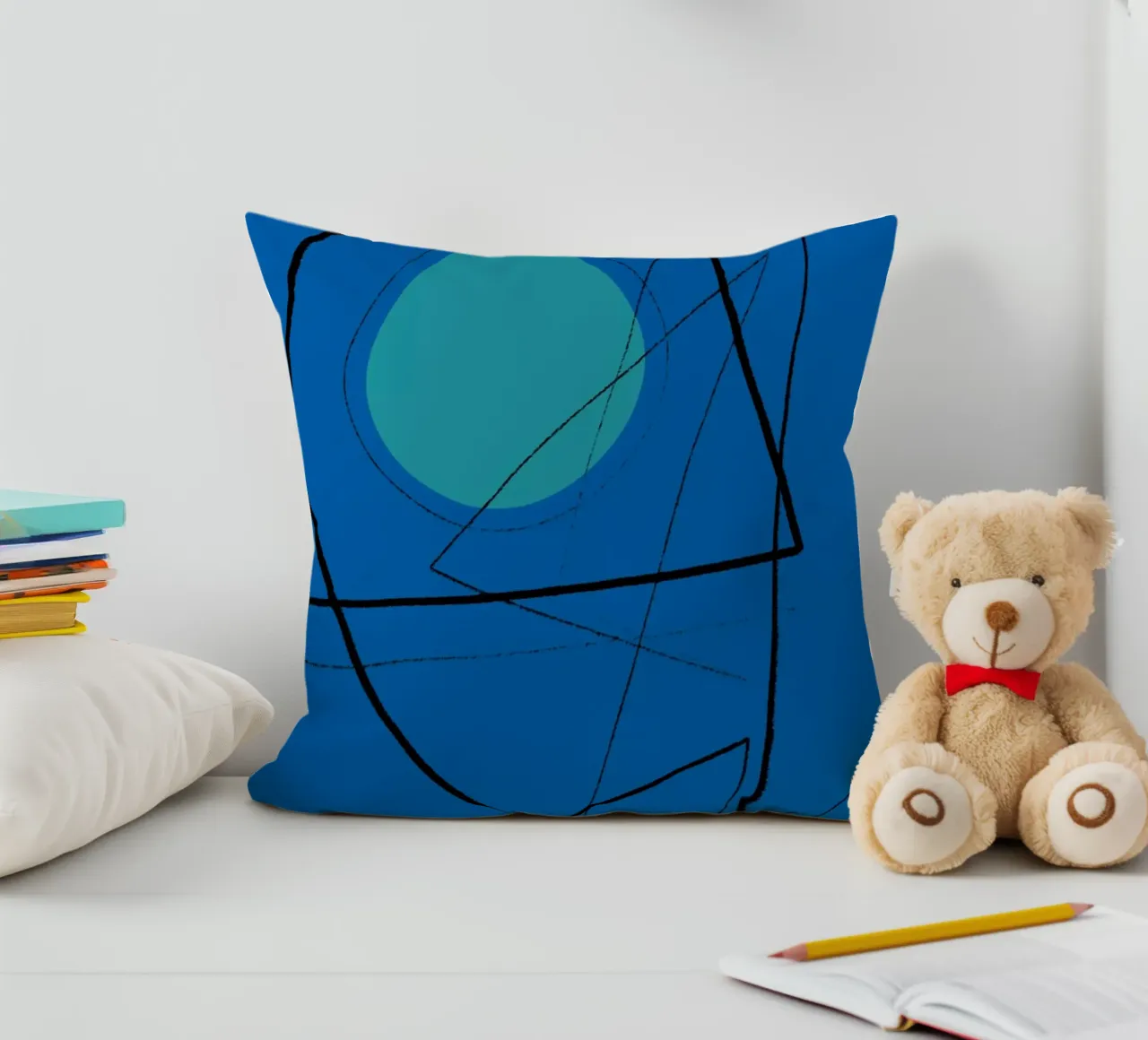 Angular Lines No 19 cuscino da treechild