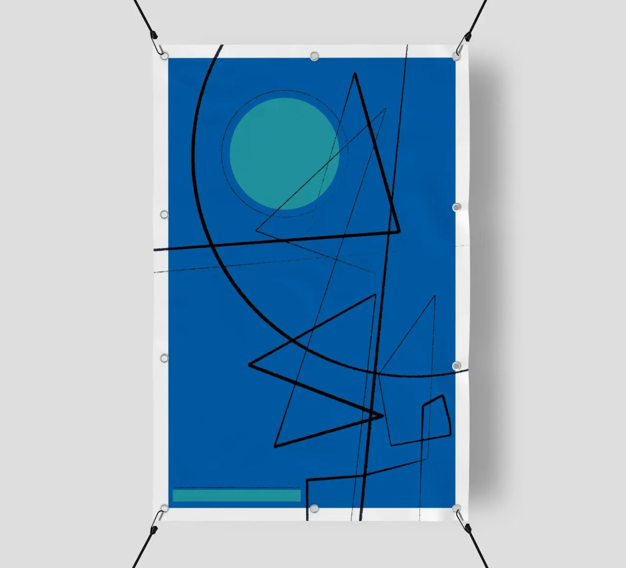 Angular Lines No 19 bâche pvc de treechild