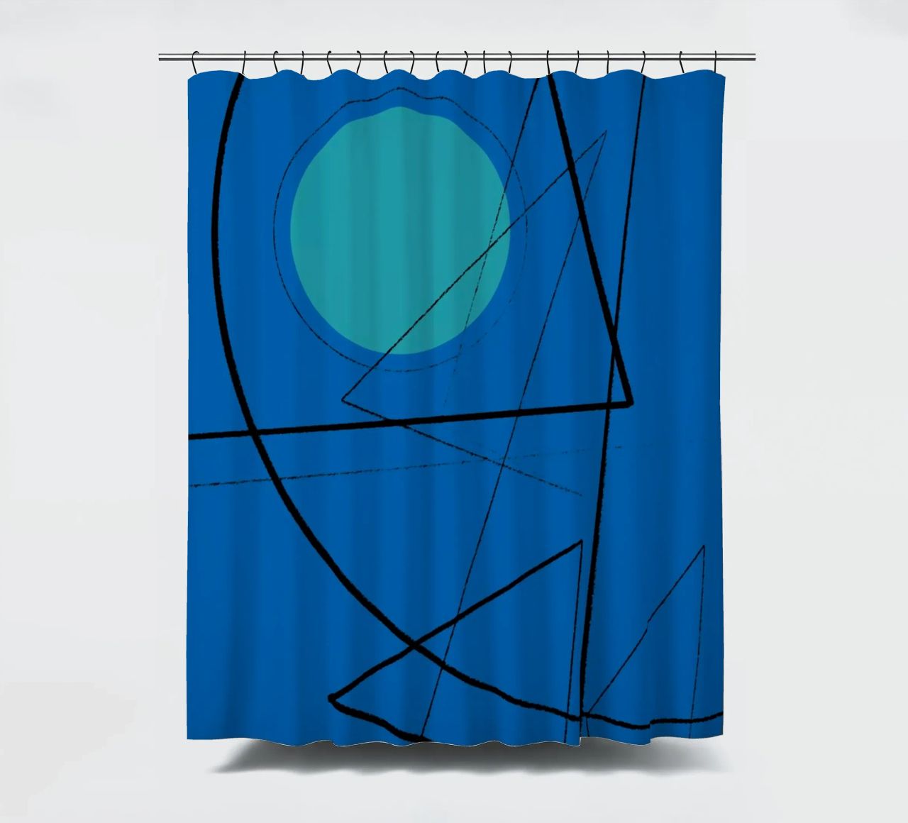 Angular Lines No 19 tenda da doccia da treechild