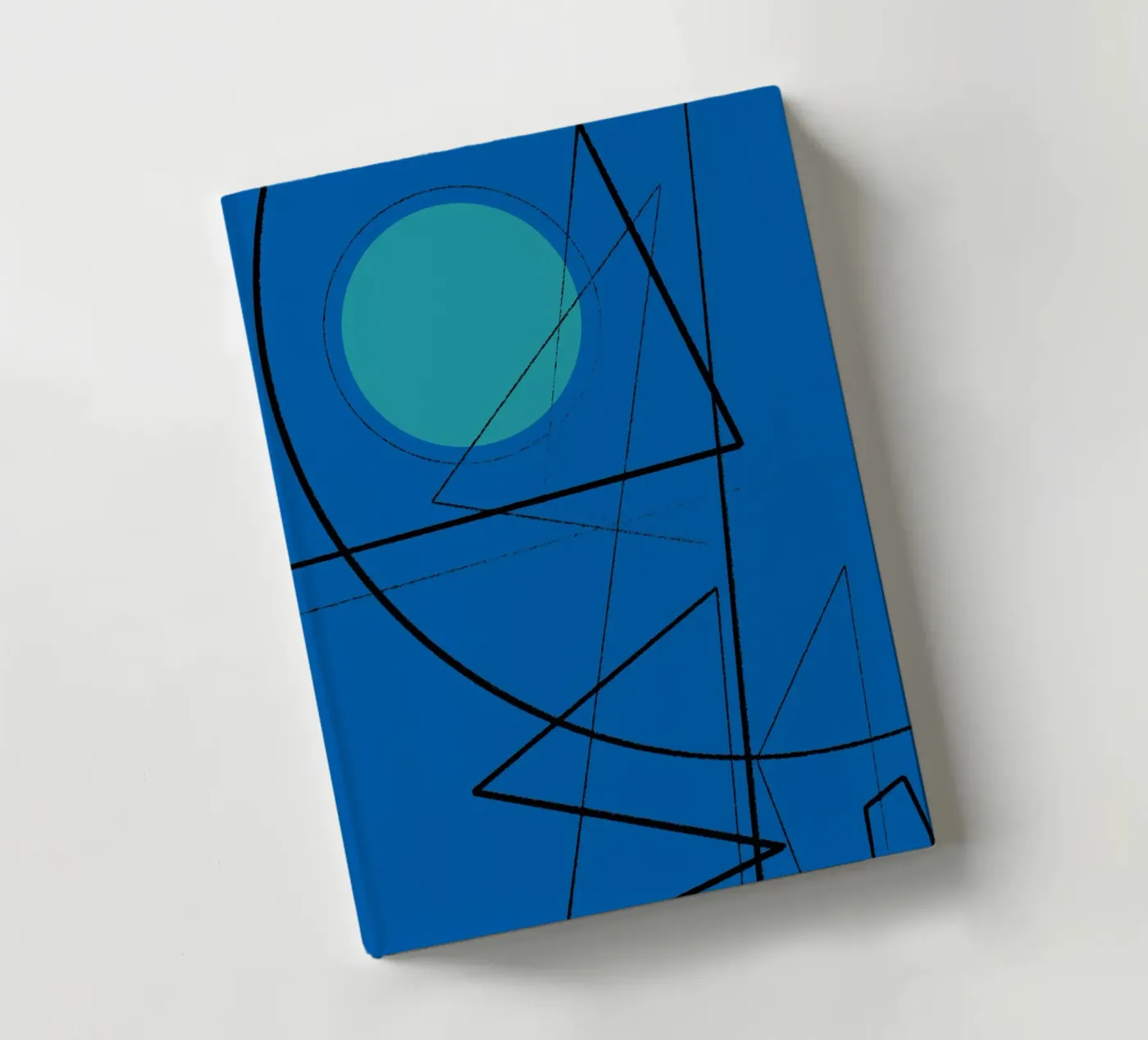 Angular Lines No 19 notebook by treechild