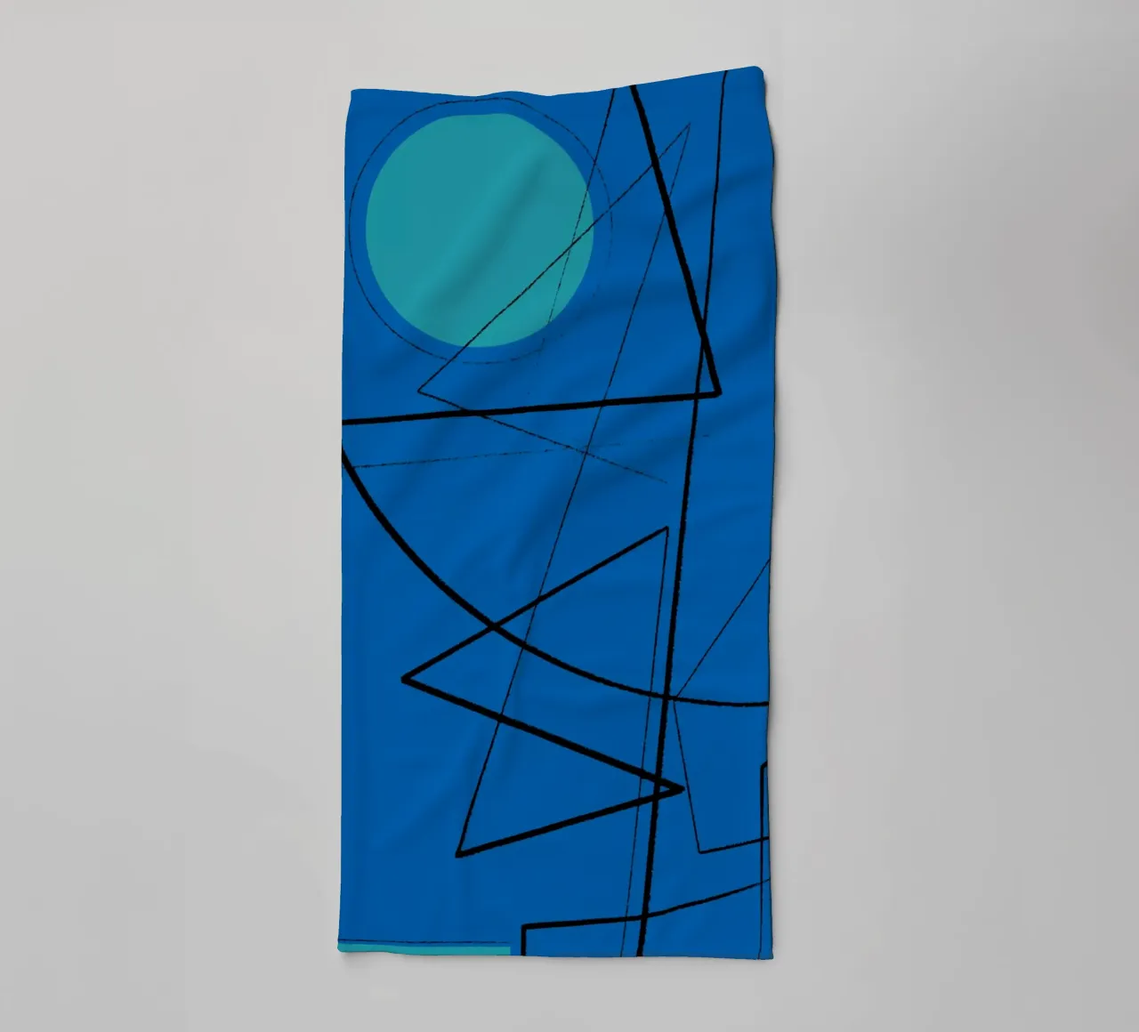 Angular Lines No 19 Handtuch von treechild