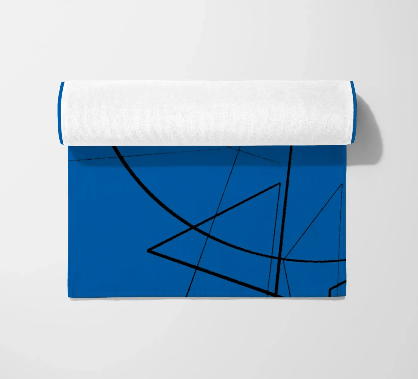 Angular Lines No 19 Strandtuch von treechild