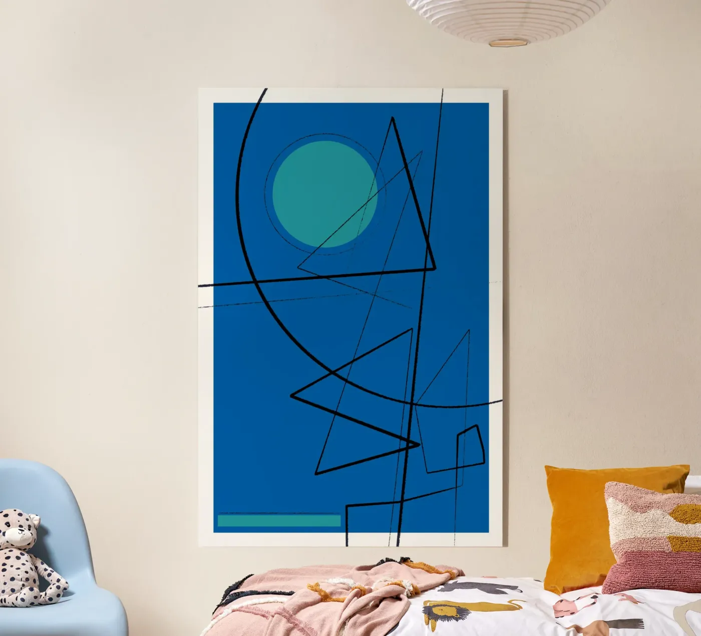 Angular Lines No 19 Acryl-Glas von treechild