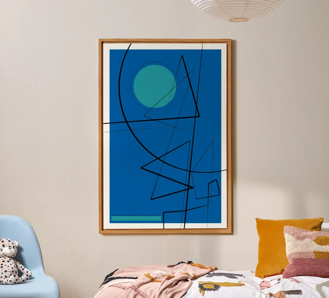 Angular Lines No 19 alluminio dibond da treechild