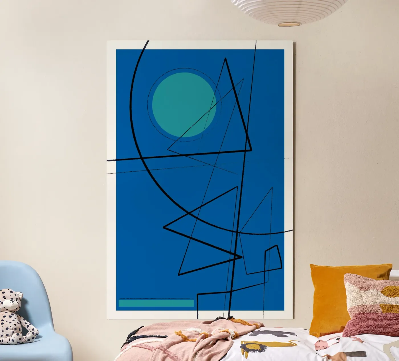 Angular Lines No 19 Forex-Platte von treechild