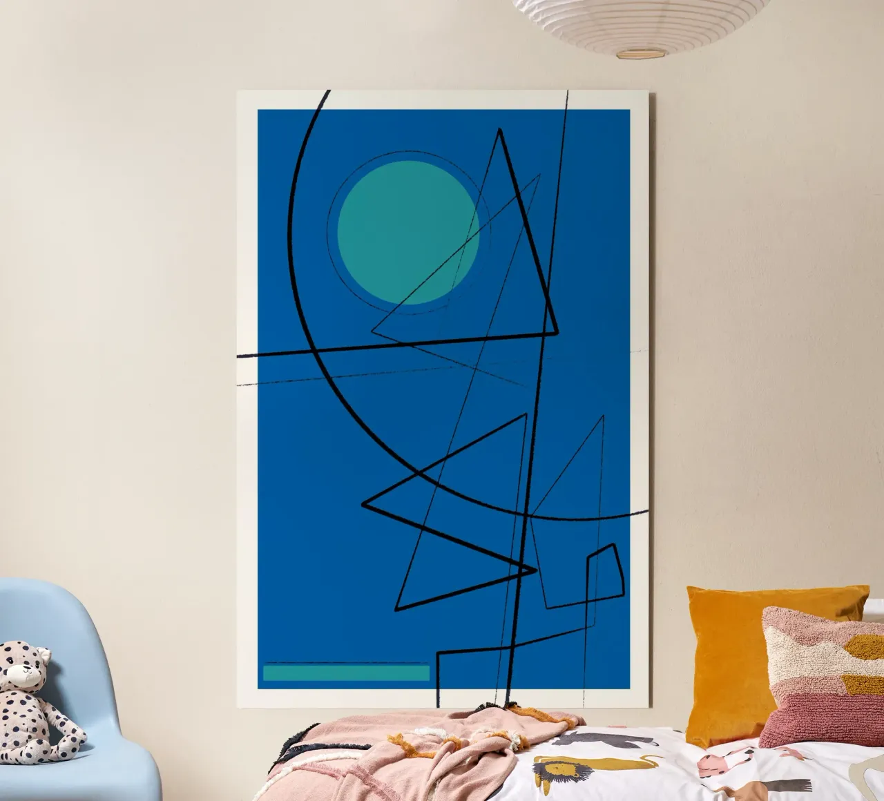 Angular Lines No 19 alluminio dibond da treechild