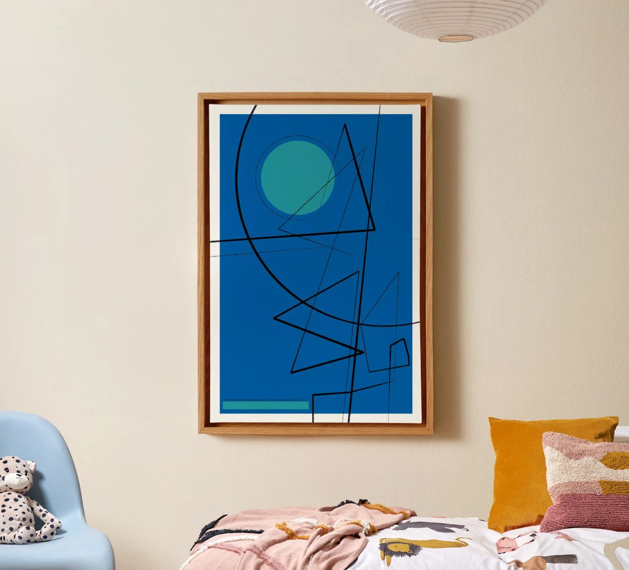 Angular Lines No 19 canvas van treechild