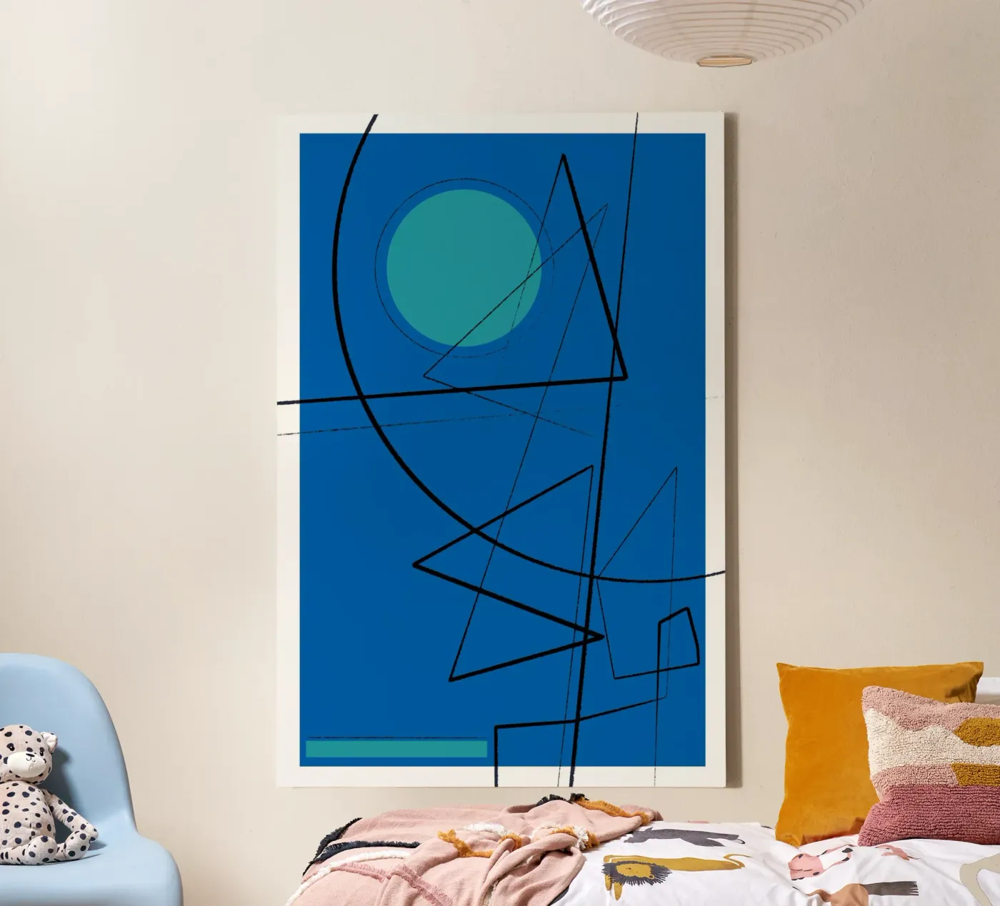 Angular Lines No 19 toile de treechild