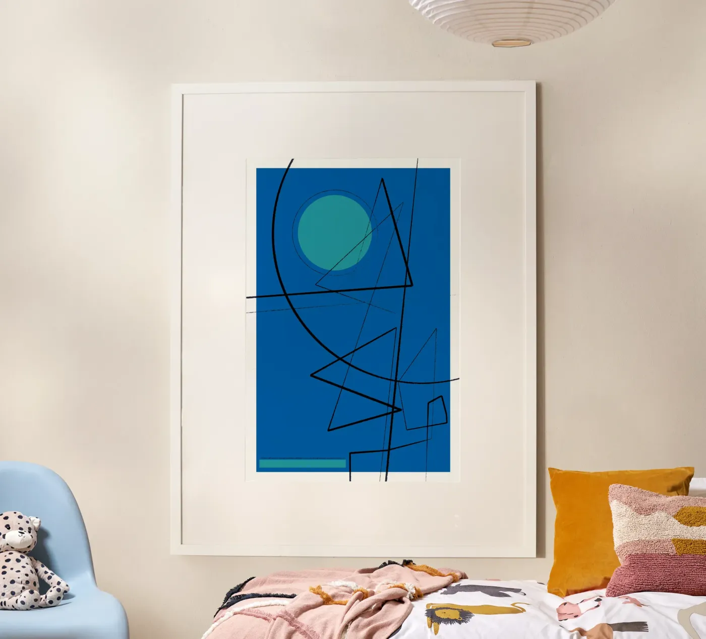 Angular Lines No 19 poster van treechild