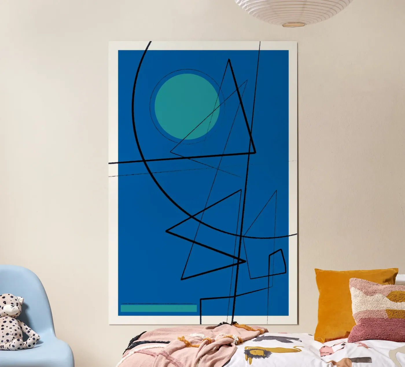 Angular Lines No 19 poster van treechild