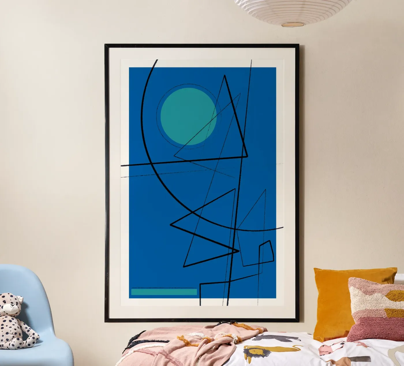 Angular Lines No 19 poster van treechild