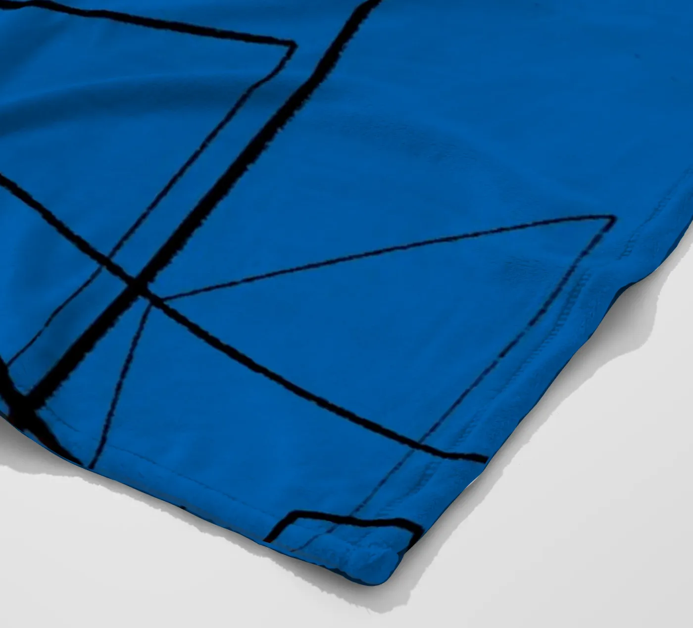 Angular Lines No 19 fleece blanket by treechild