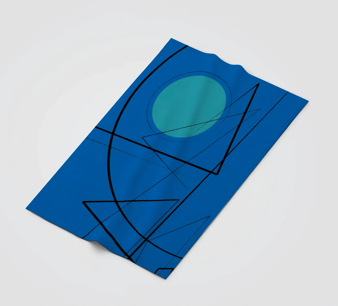 Angular Lines No 19 fleece blanket by treechild
