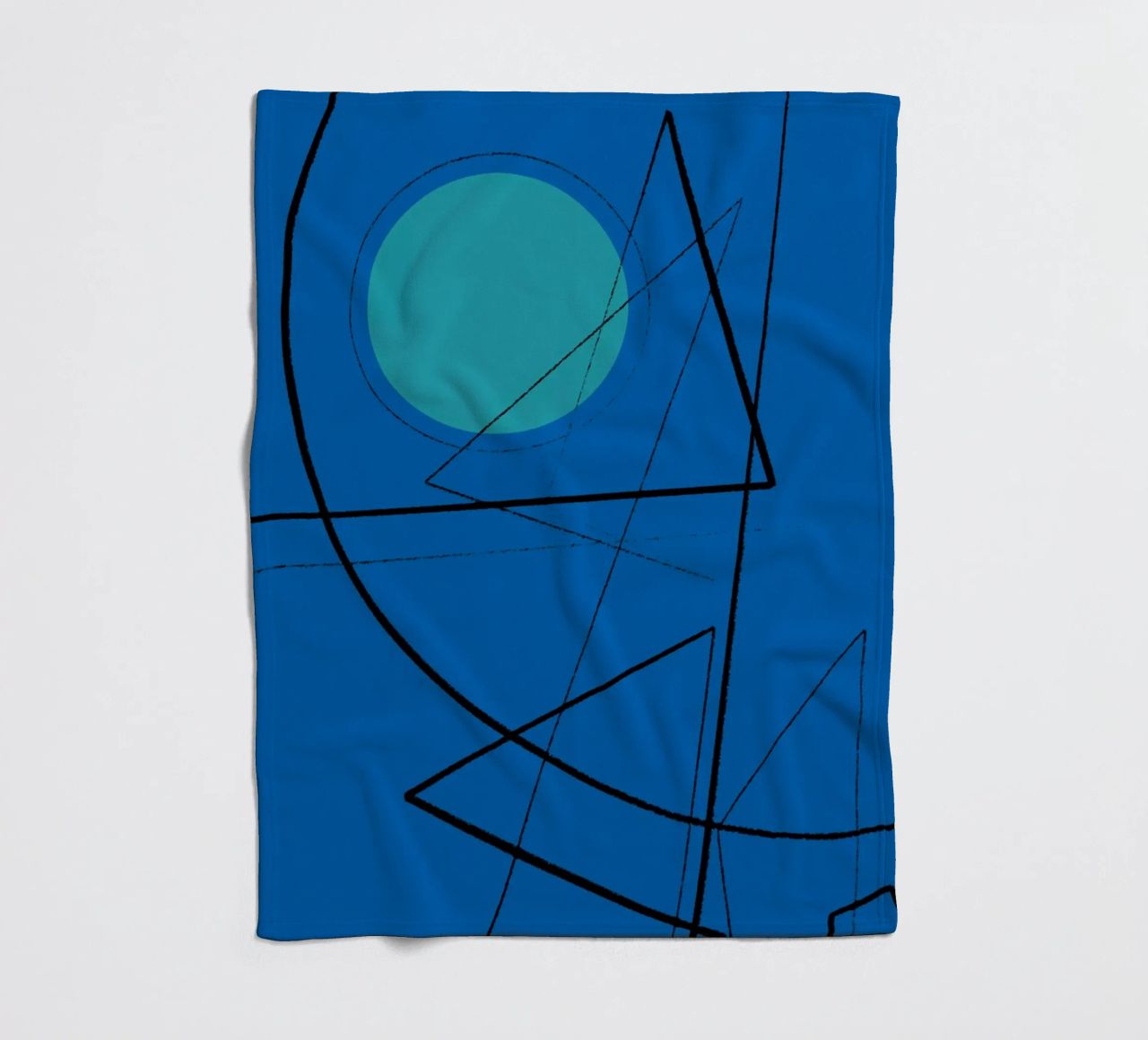 Angular Lines No 19 coperta in pile da treechild