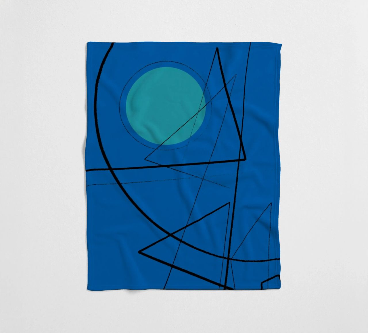 Angular Lines No 19 coperta in pile da treechild