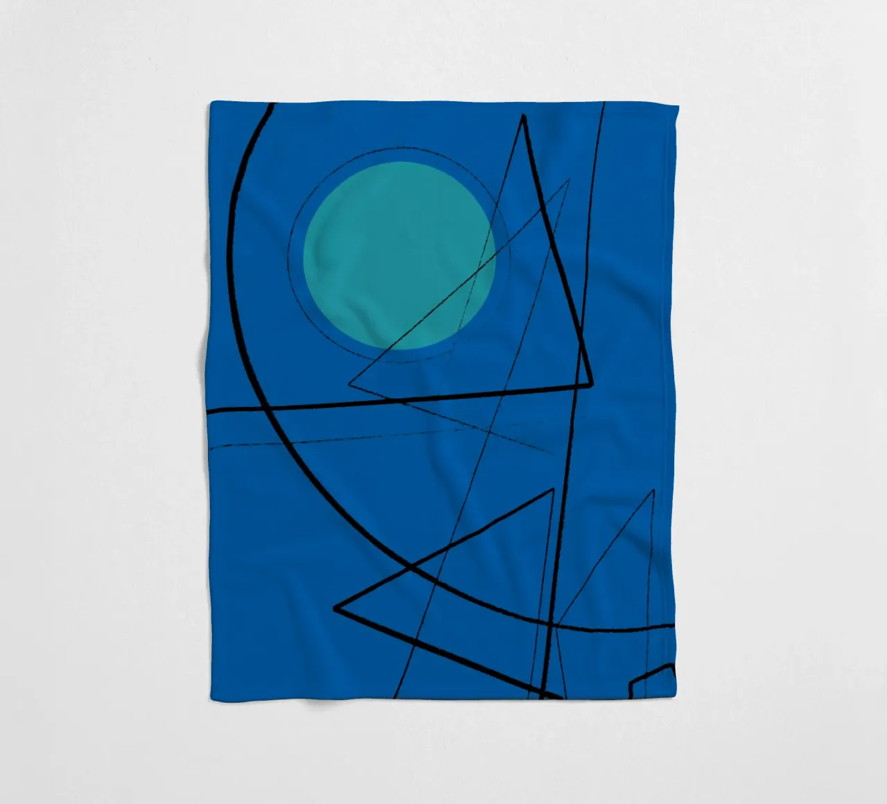 Angular Lines No 19 coperta in pile da treechild