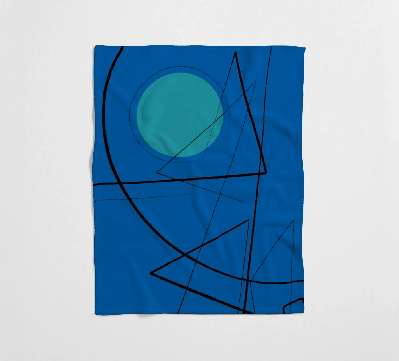 Angular Lines No 19 fleecedeken van treechild