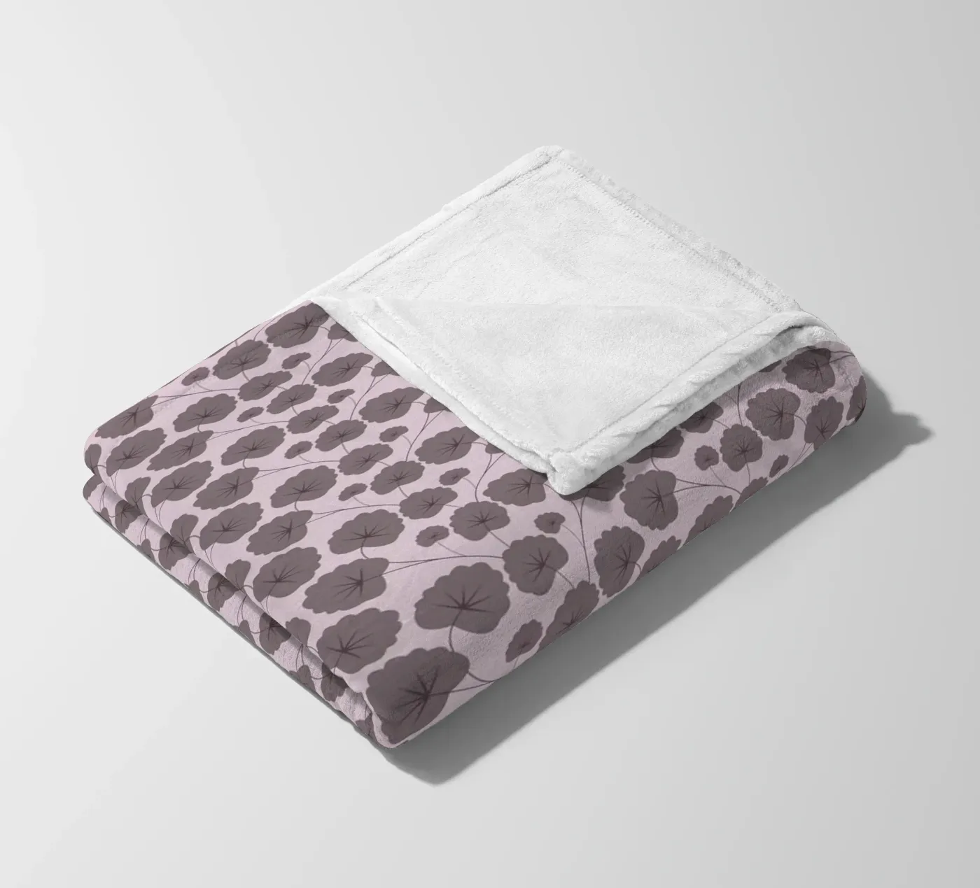 Cherry Blossom Pattern #3 fleecedeken van kathrinmay