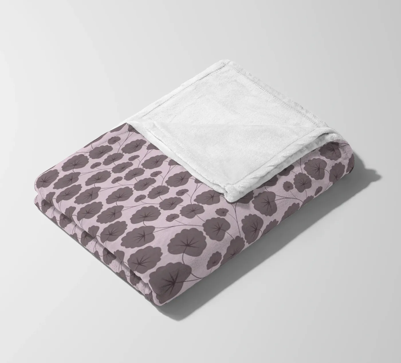 Cherry Blossom Pattern #3 fleecedeken van kathrinmay