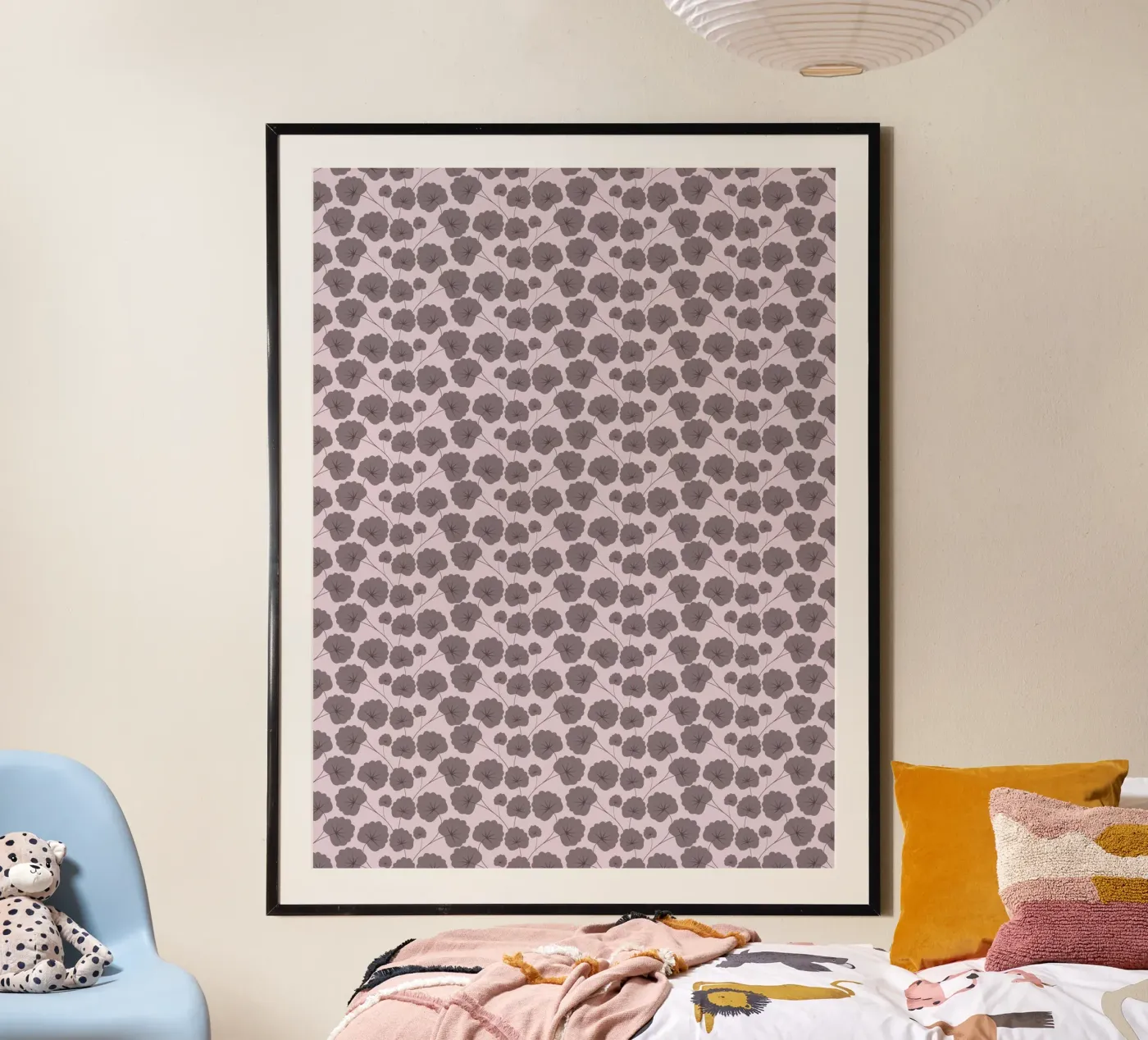 Cherry Blossom Pattern #3 poster da kathrinmay