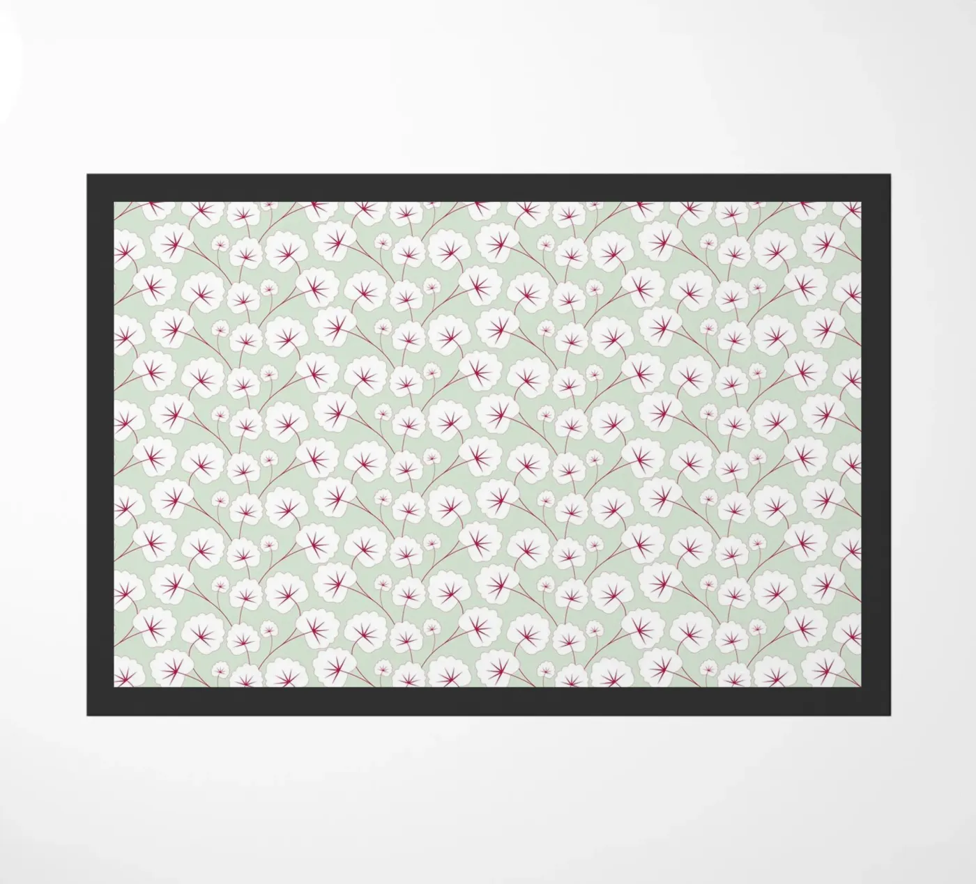 Cherry Blossom Pattern #4 deurmat van kathrinmay