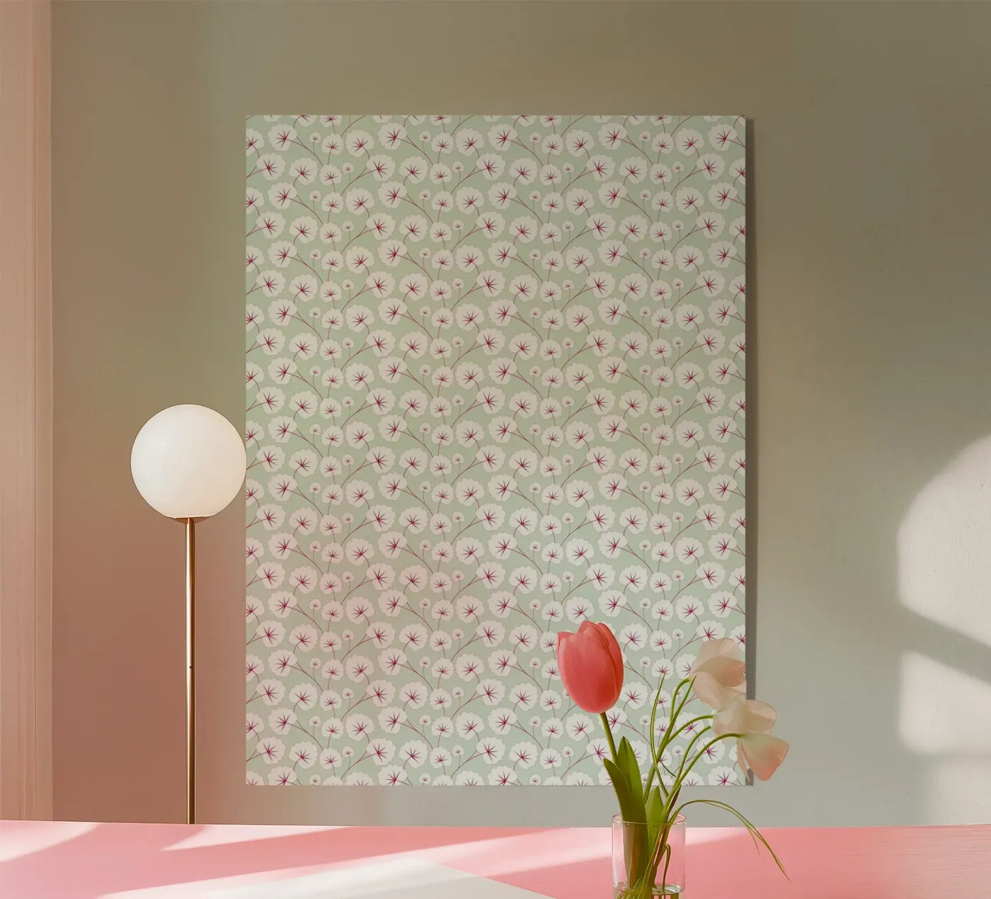 Cherry Blossom Pattern #4 plexiglas de kathrinmay