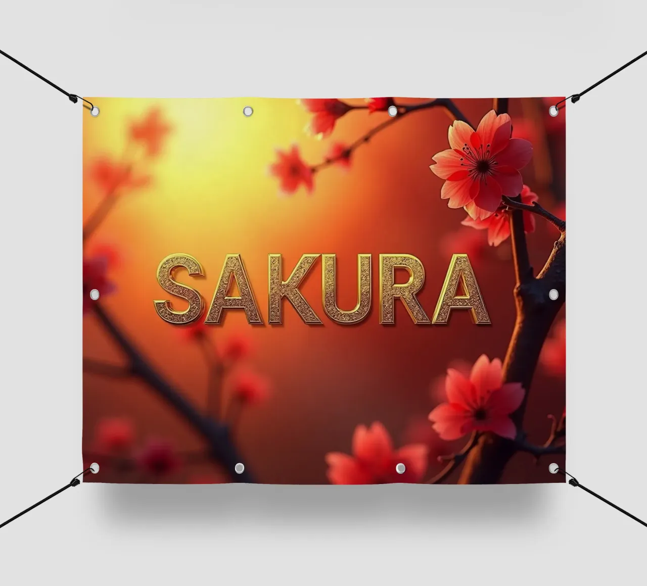 SAKURA - Il fiore di ciliegio telo in pvc da CASTILO