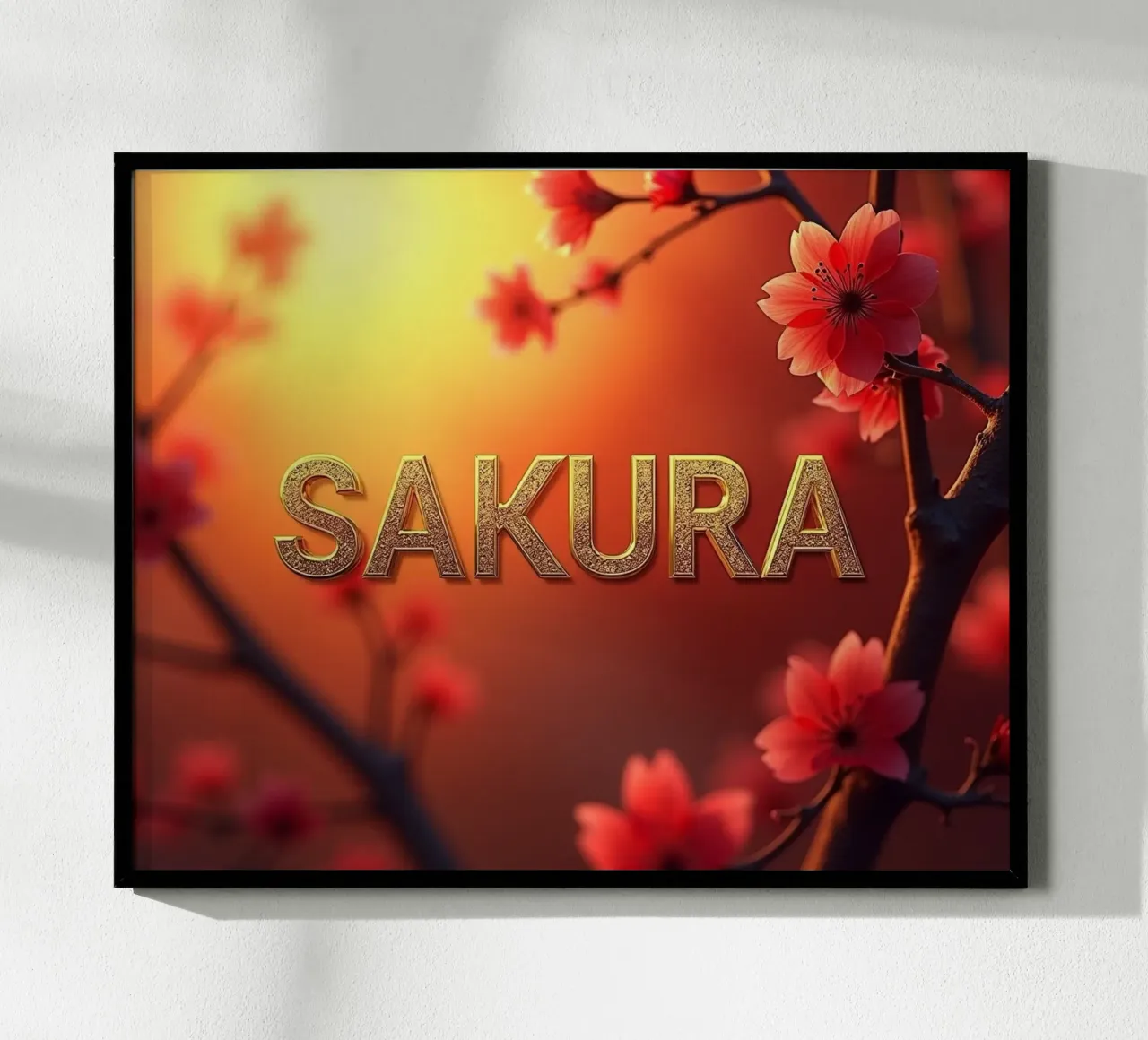 SAKURA - Il fiore di ciliegio poster da CASTILO