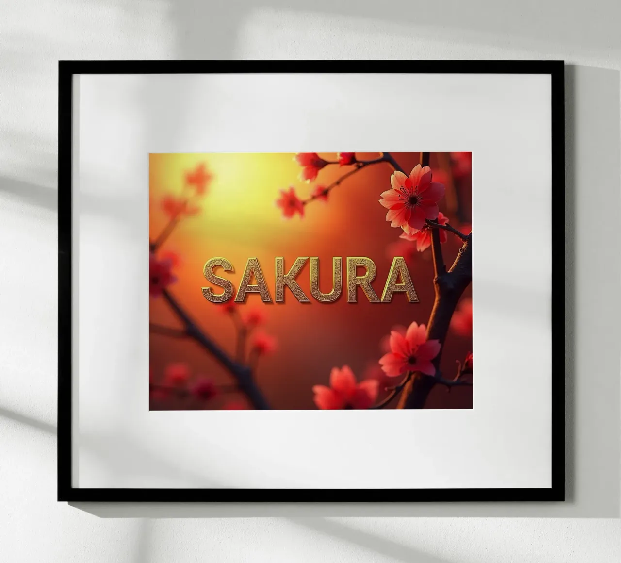 SAKURA - Il fiore di ciliegio poster da CASTILO