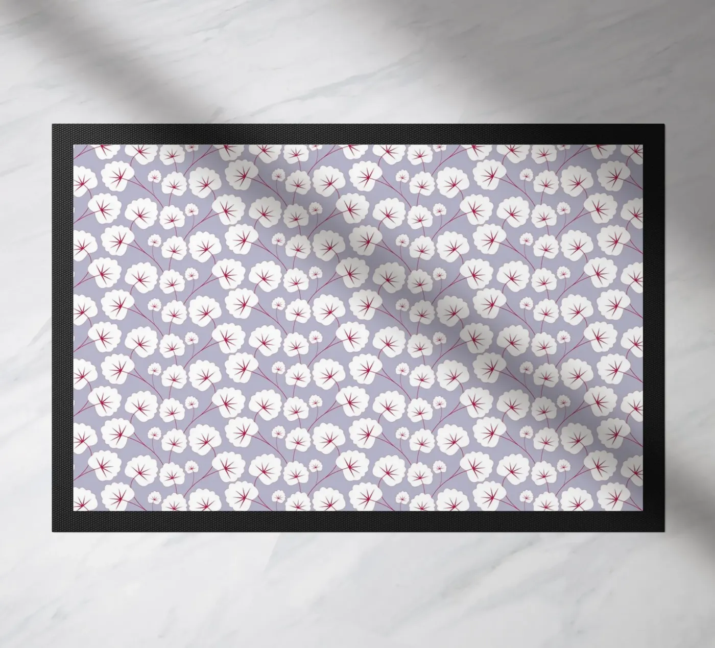 Cherry Blossom Pattern #5 doormat by kathrinmay