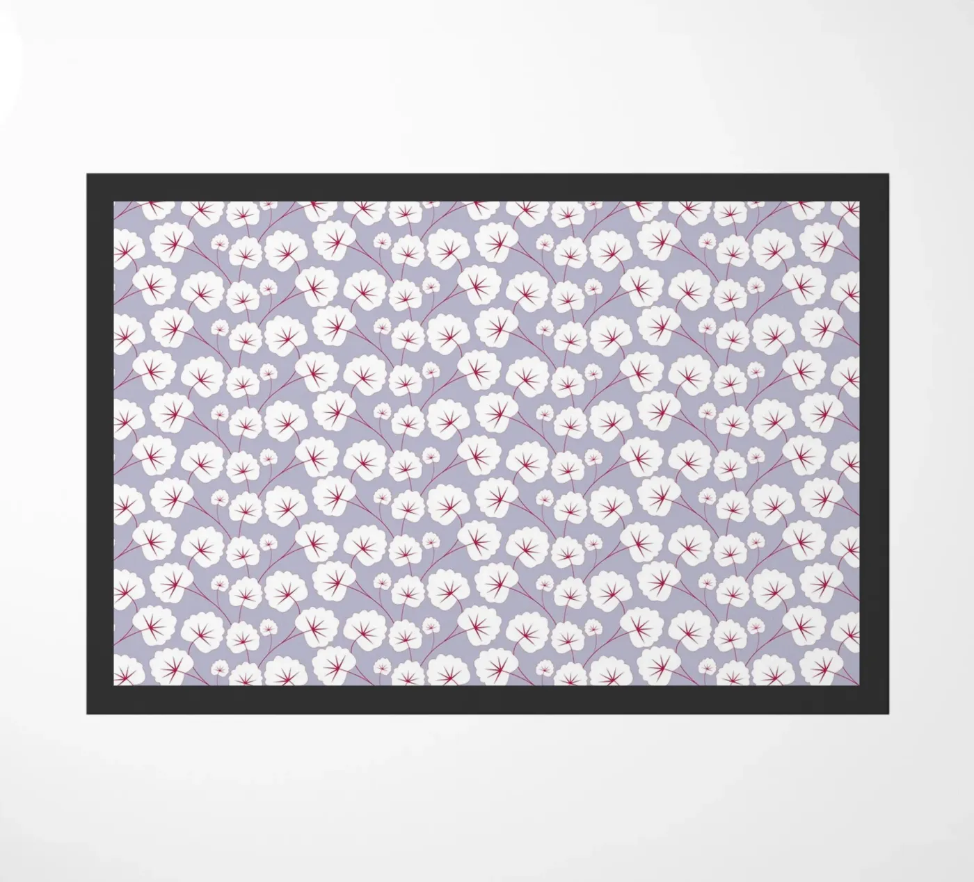 Cherry Blossom Pattern #5 doormat by kathrinmay