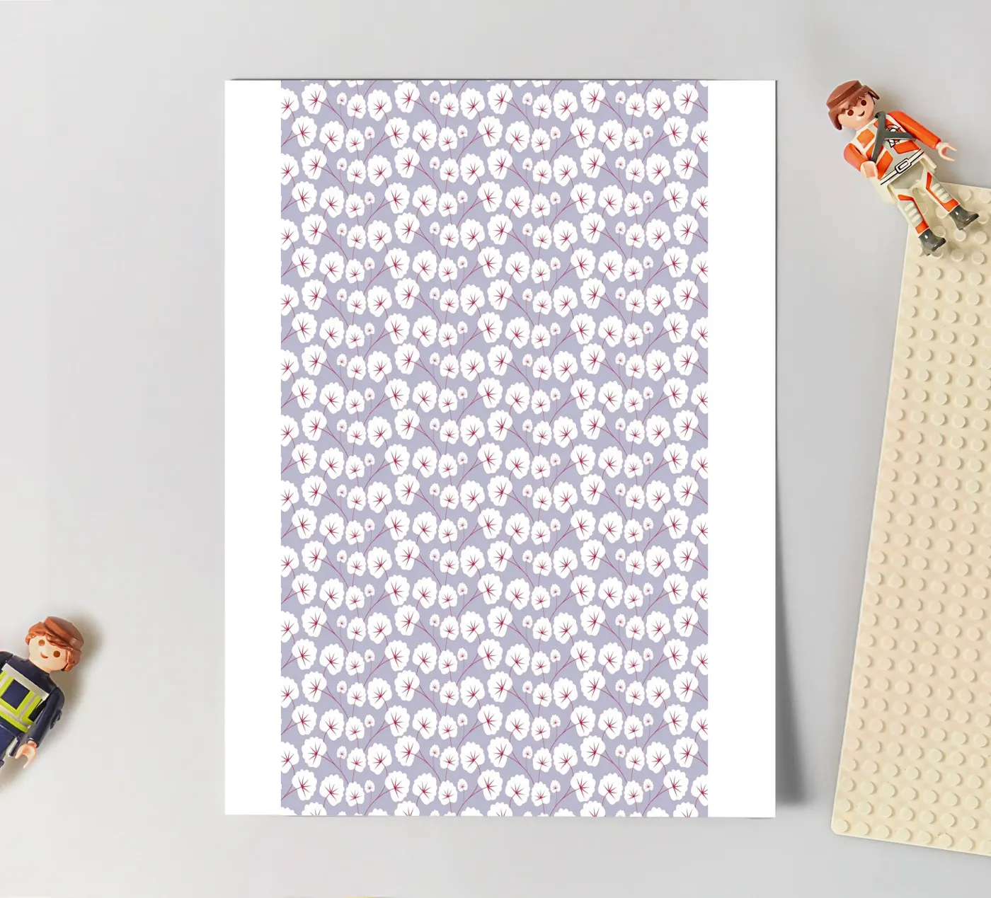 Cherry Blossom Pattern #5 sticker sheet by kathrinmay