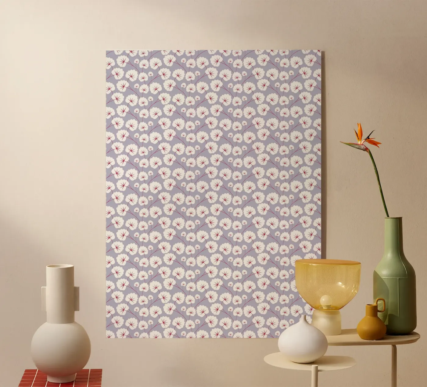 Cherry Blossom Pattern #5 plexiglas de kathrinmay