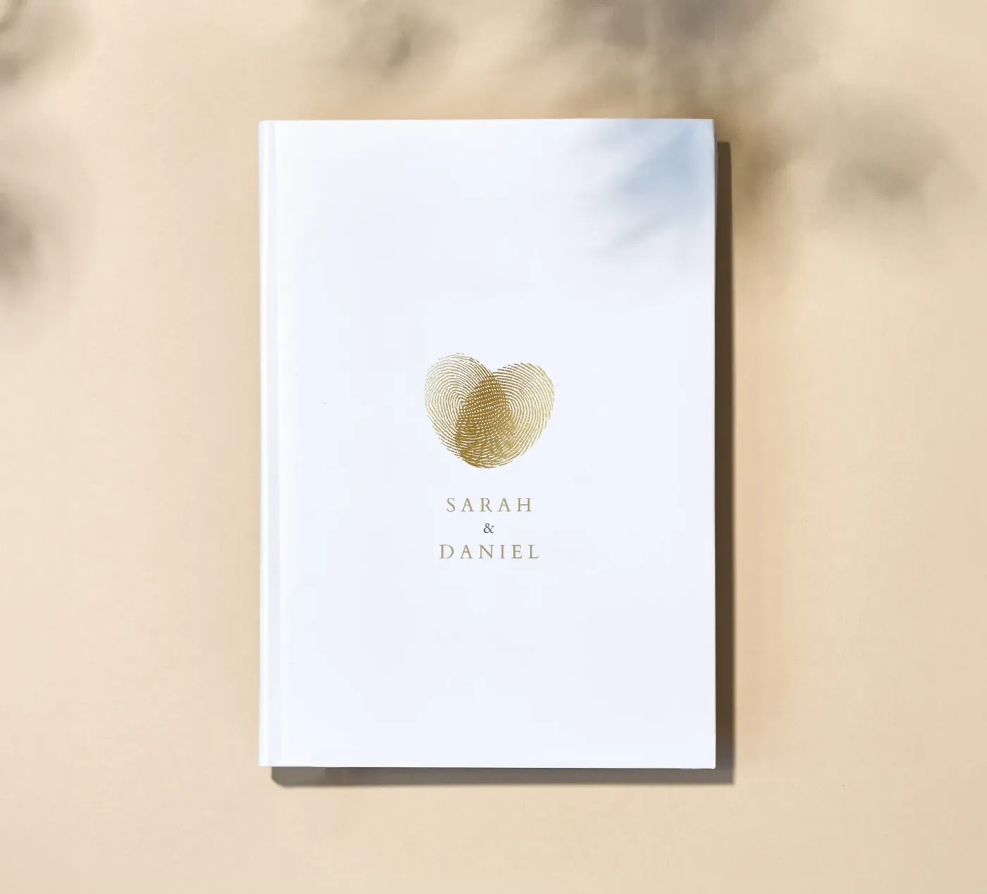 Fingerabdruck Notizbuch von Kartenliebe