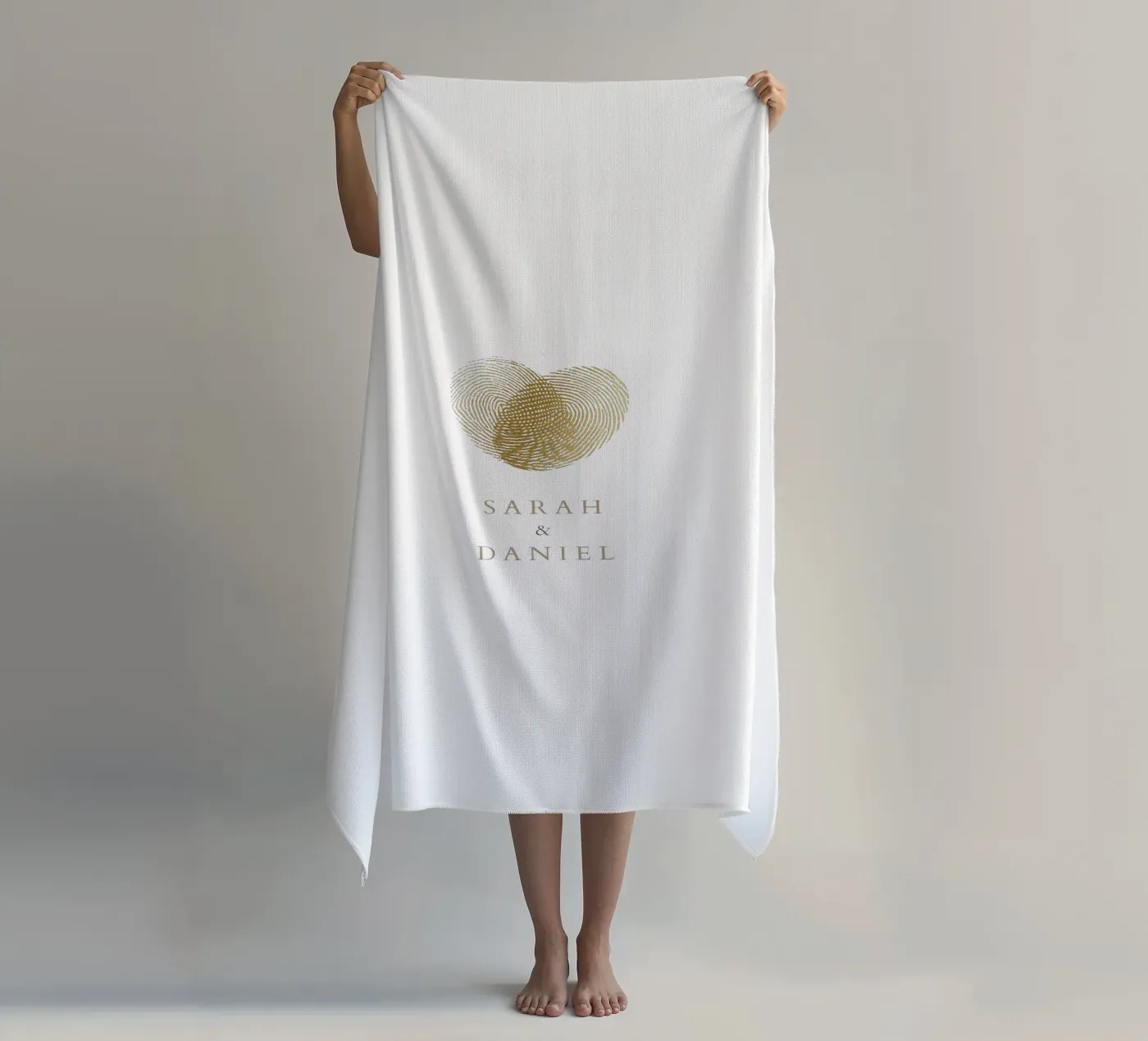 Impronta digitale telo mare da Kartenliebe