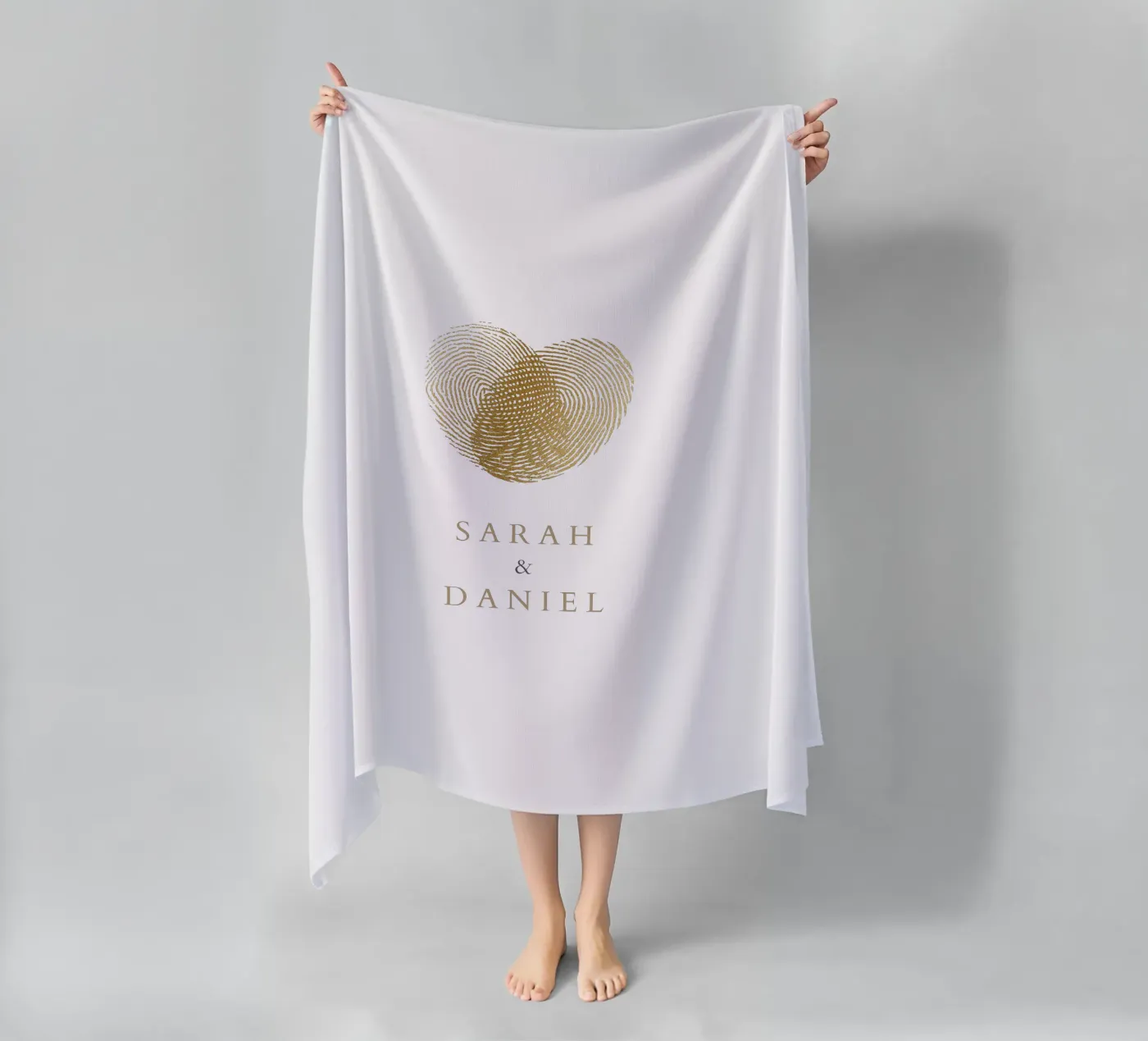 Impronta digitale telo mare da Kartenliebe