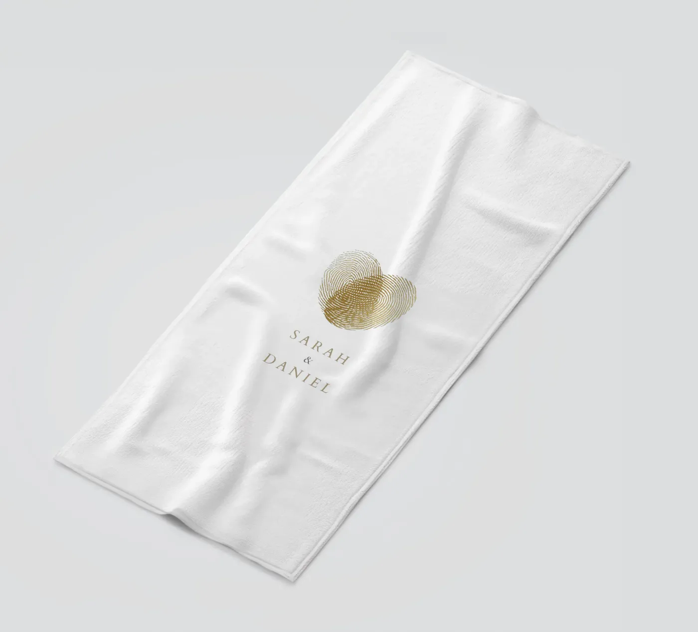 Impronta digitale telo mare da Kartenliebe