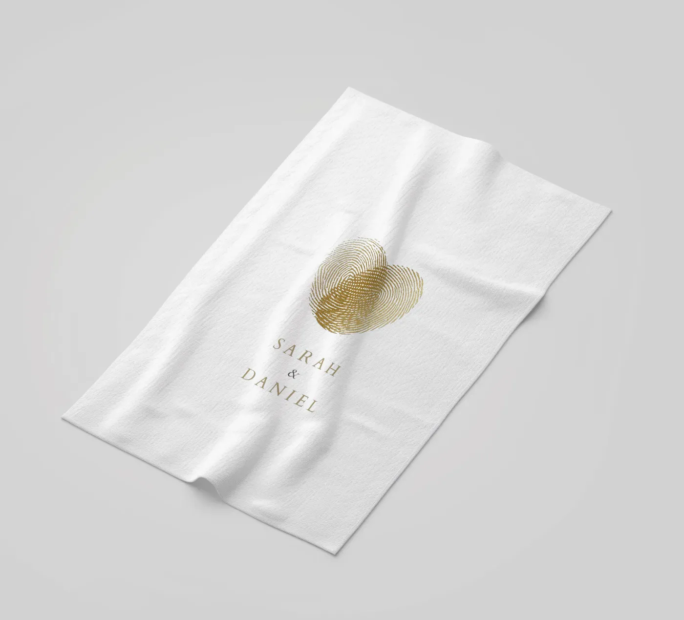 Impronta digitale telo mare da Kartenliebe