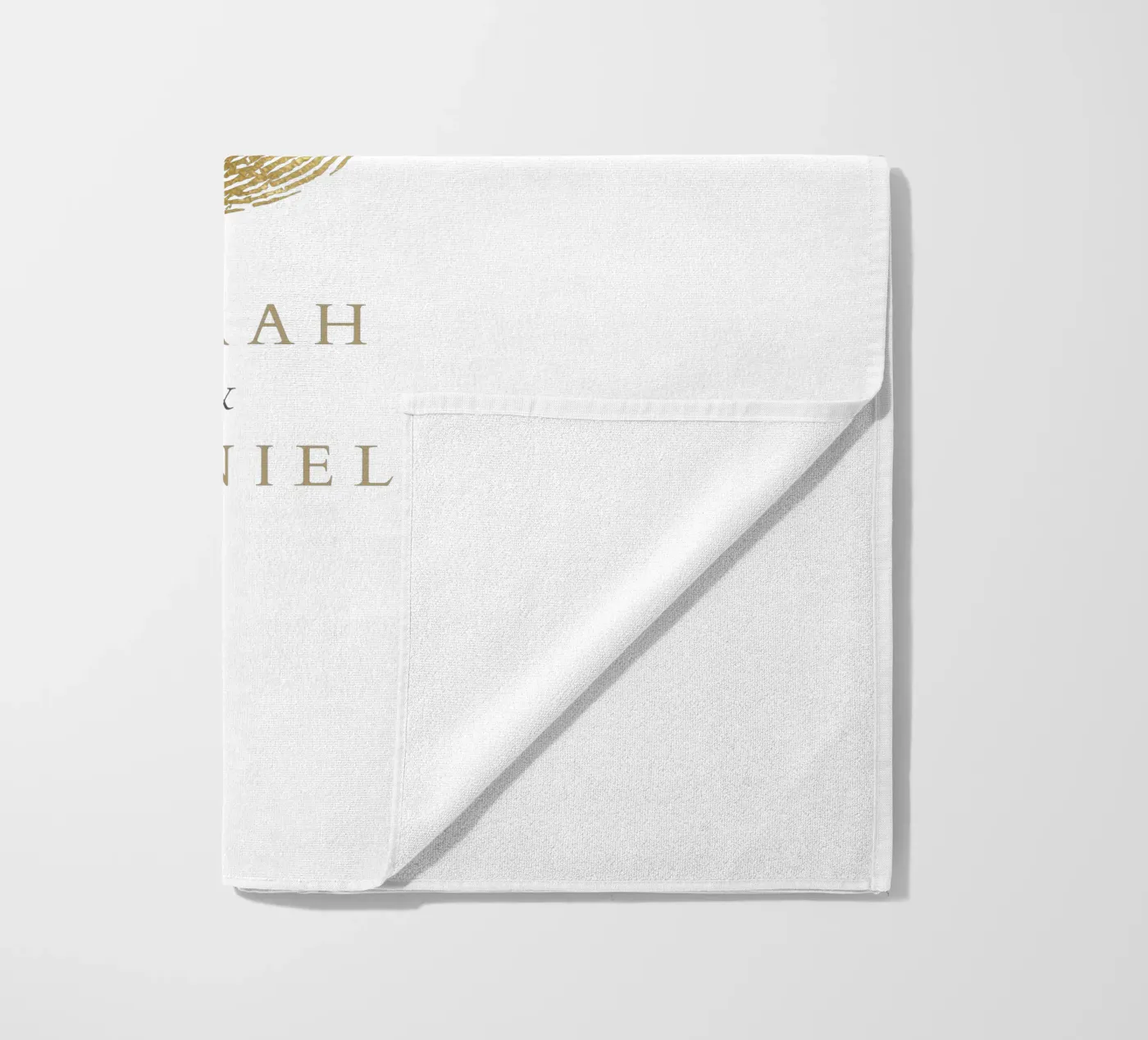 Impronta digitale telo mare da Kartenliebe