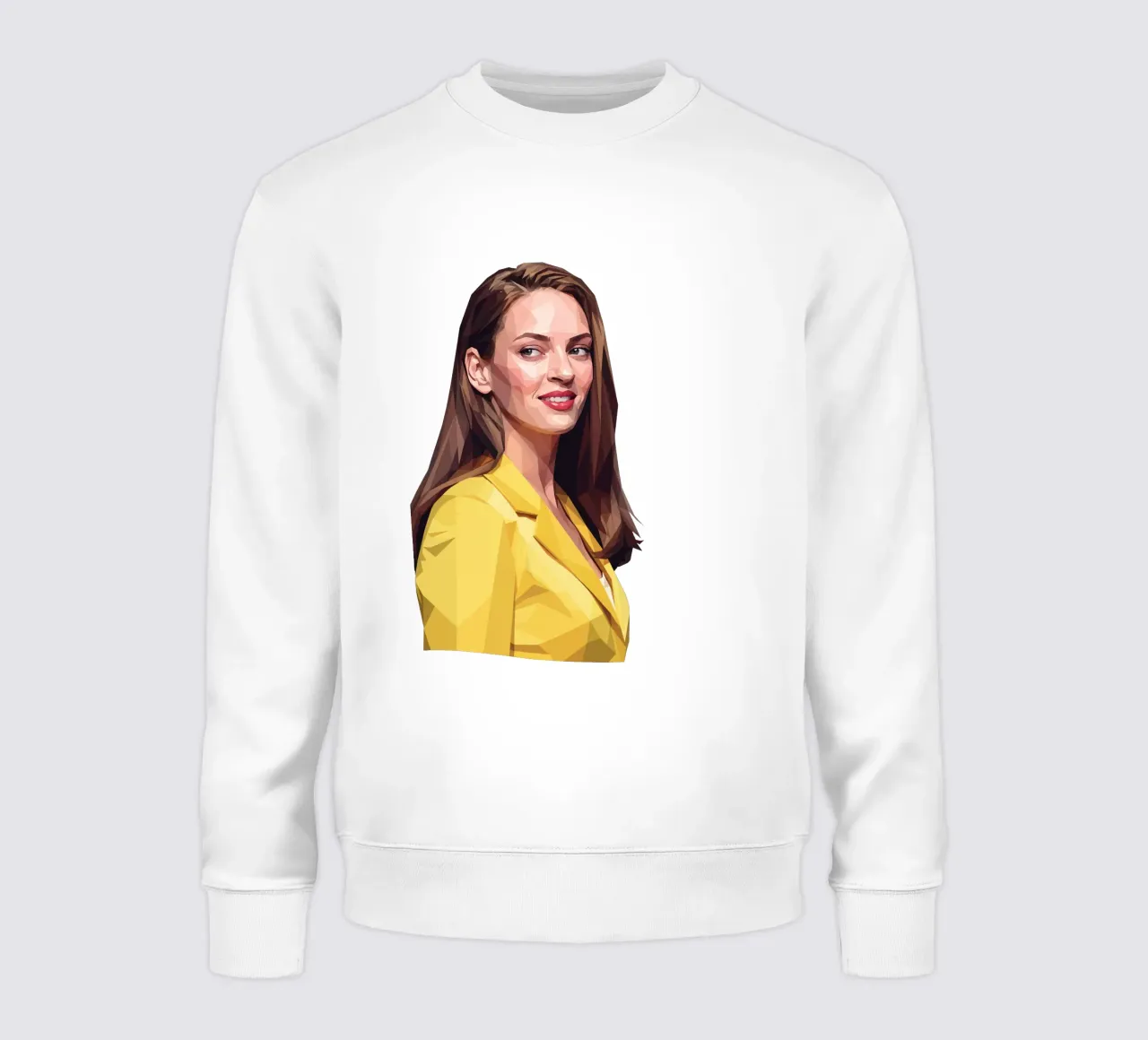 Uma Thurman Low poly felpa da Low Profile