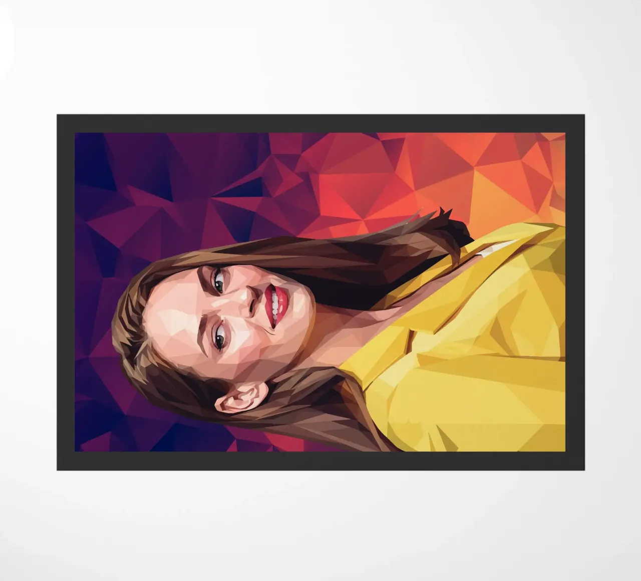 Uma Thurman Low poly zerbino da Low Profile