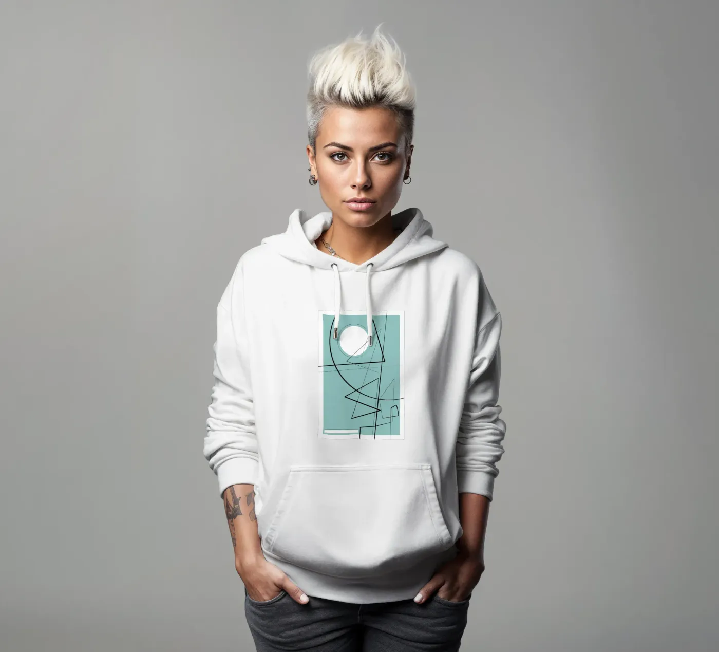 Angular Lines No 20 hoodie van treechild
