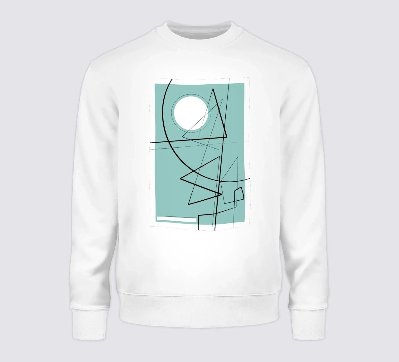 Angular Lines No 20 felpa da treechild