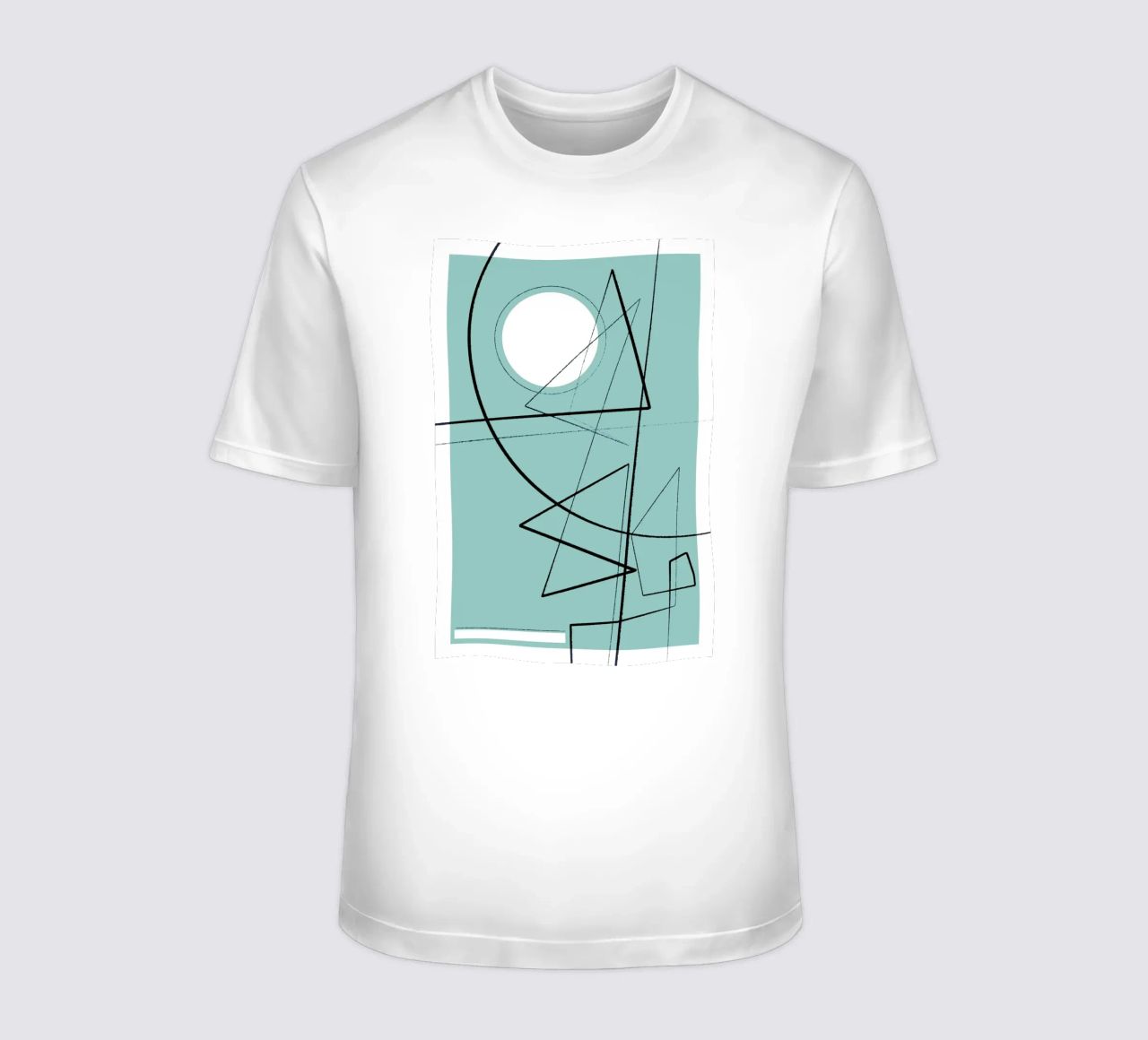 Angular Lines No 20 t-shirt da treechild