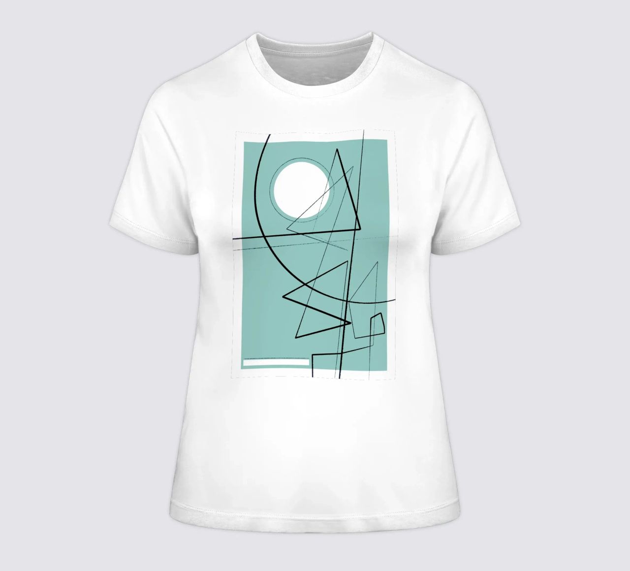 Angular Lines No 20 t-shirt da donna da treechild