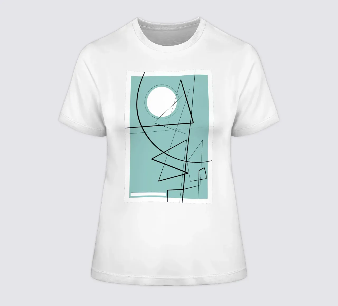 Angular Lines No 20 t-shirt da donna da treechild