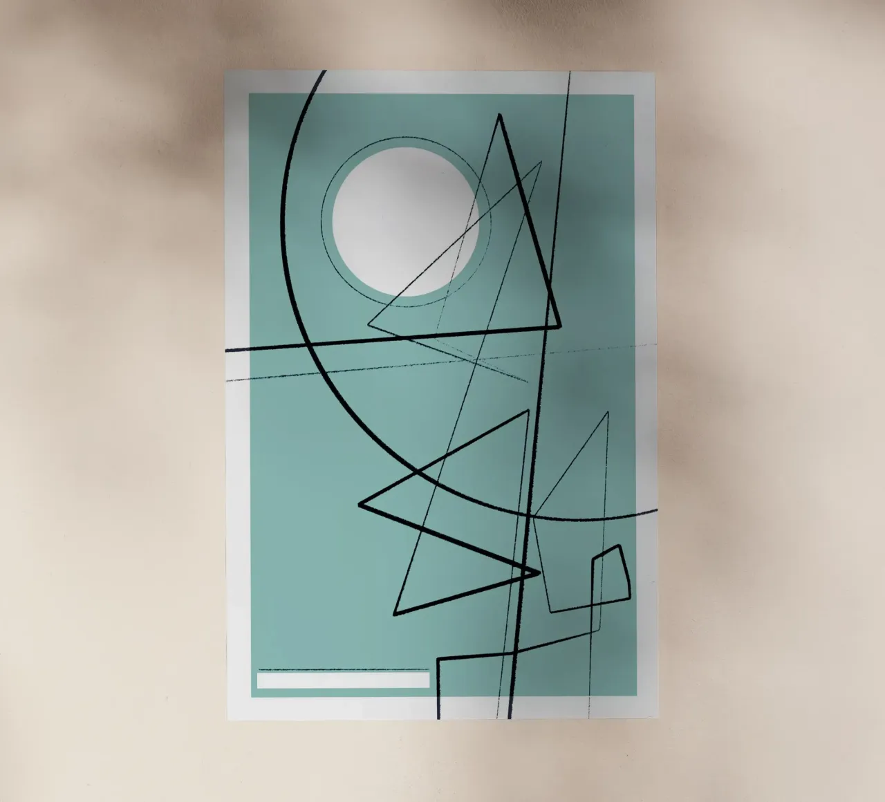 Angular Lines No 20 Backlit Folie von treechild